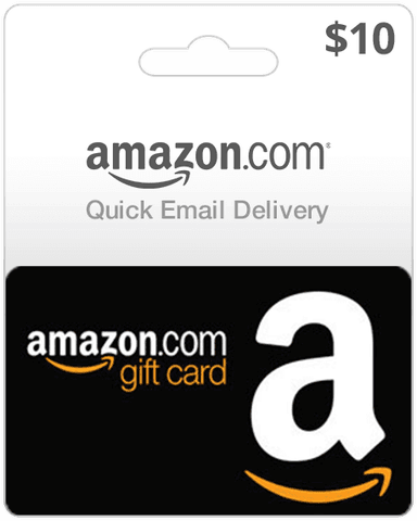 $10 Amazon Gift Card - Email Delivery