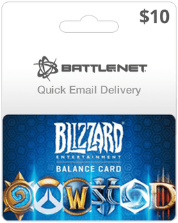 $10 Blizzard Entertainment Gift Card (Email Delivery)