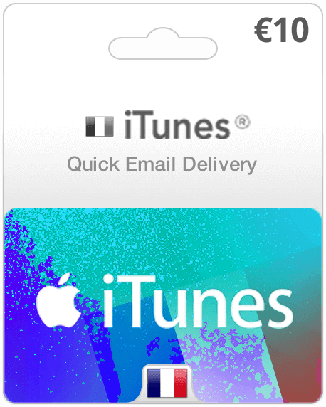 $10 France iTunes Gift Card (Email Delivery)