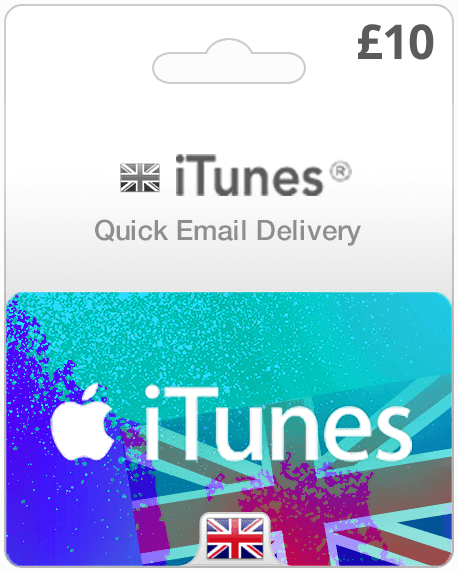 $10 UK iTunes Gift Card (Email Delivery)