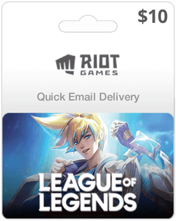 $10 League of Legends Game Card (Email Delivery)