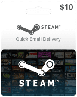 $10 Steam Gift Card (Email Delivery)