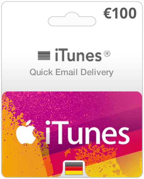 $100 Germany iTunes Gift Card (Email Delivery)