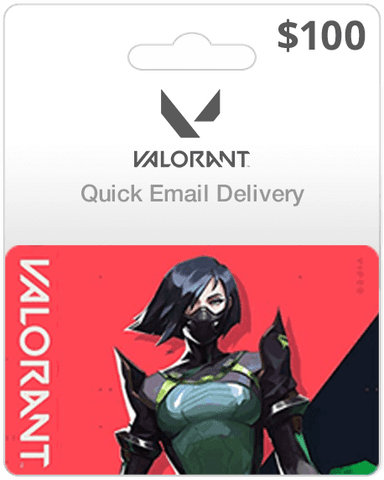 $100 Valorant Gift Card - Email Delivery