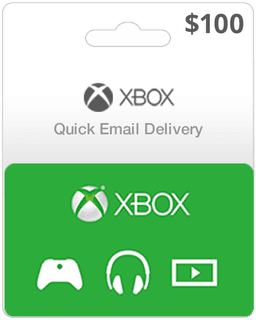 100 Xbox Gift Card Email Delivery Instant Email Delivery