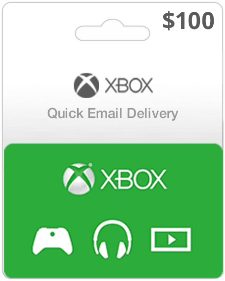 $100 Xbox Gift Card (Email Delivery)