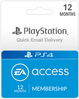 12 Month EA Access Digital Code - Playstation PS4 (Email Delivery)