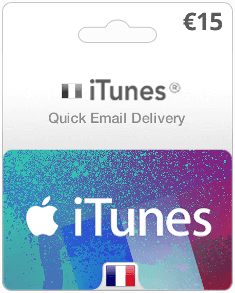 $15 France iTunes Gift Card (Email Delivery)