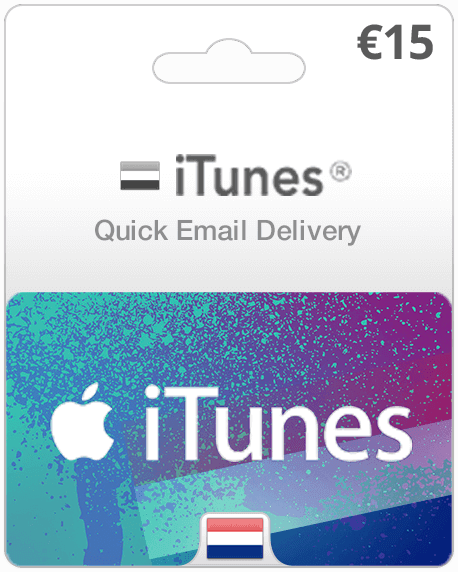 $15 Netherlands iTunes Gift Card