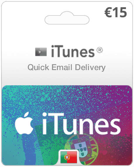 $15 Portugal iTunes Gift Card (Email Delivery)