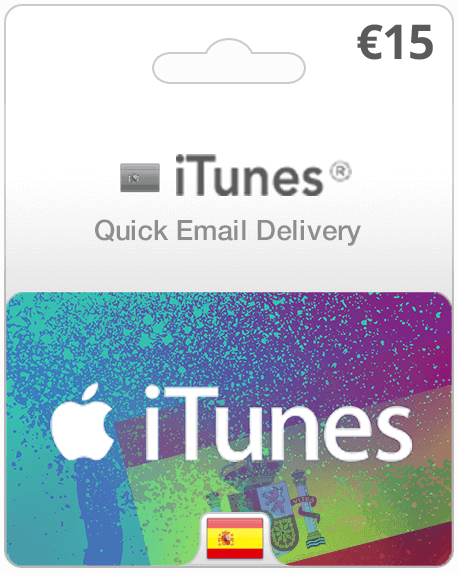 Spain iTunes Gift Cards Instant Email Delivery