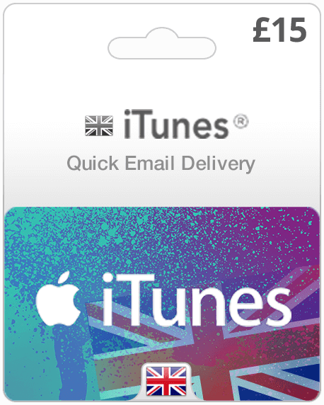 $15 UK iTunes Gift Card (Email Delivery)