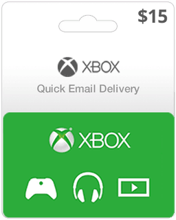 $15 Xbox Gift Card (Email Delivery)
