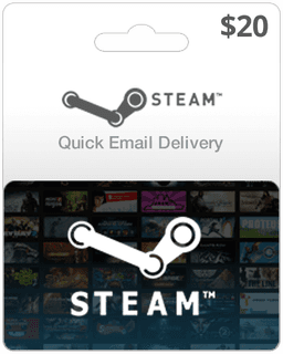 $20 Steam Gift Card (Email Delivery)