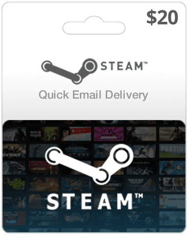 $20 Steam Gift Card (Email Delivery)