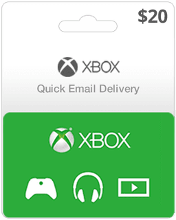 $20 Xbox Gift Card (Email Delivery)