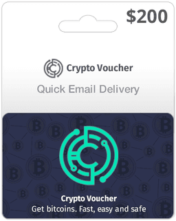 $200 Crypto Voucher Card