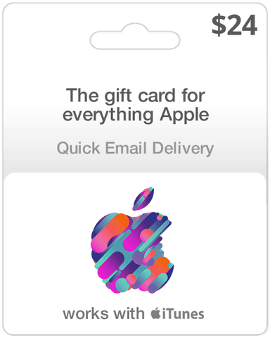 $24 Apple Gift Card - Email Delivery