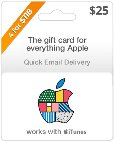 Buy $25 Apple Gift Cards