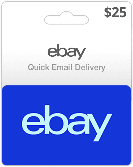 $25 eBay Gift Card - Email Delivery