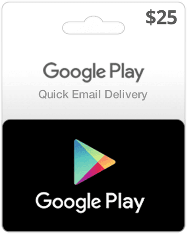 $25 Google Play (Email Delivery)