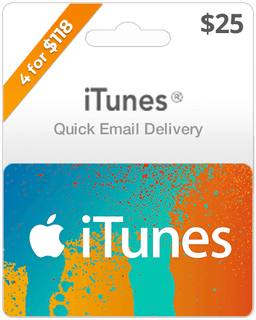 $25 USA iTunes Gift Card (Email Delivery)