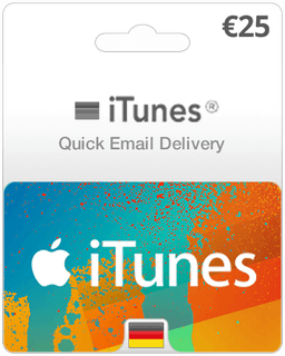 $25 Germany iTunes Gift Card (Email Delivery)