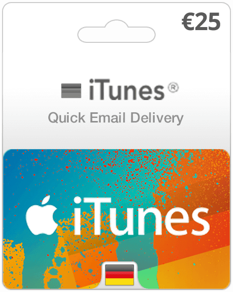 $25 Germany iTunes Gift Card (Email Delivery)