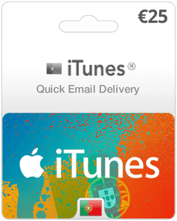$25 Portugal iTunes Gift Card (Email Delivery)