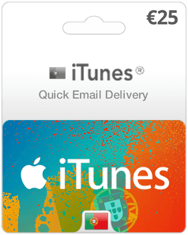 $25 Portugal iTunes Gift Card (Email Delivery)