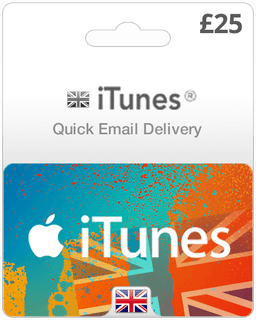 $25 UK iTunes Gift Card (Email Delivery)