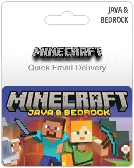 $26.95 Minecraft PC and Mac Software Card (Email Delivery)