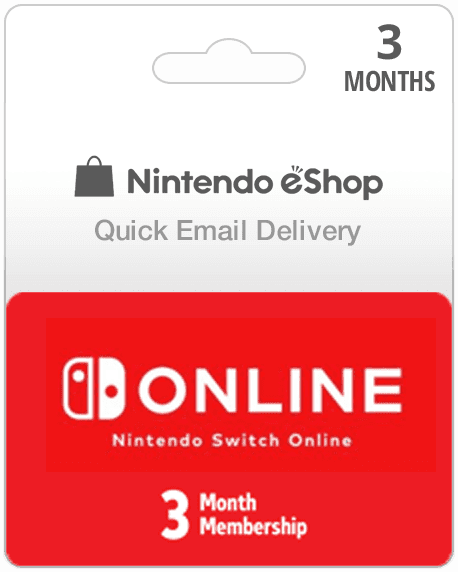 E gift card hotsell nintendo switch