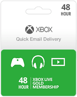 48 Hour Membership - Xbox Live Gold Subscription Card (Email Delivery)