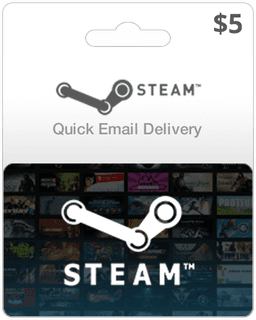 $5 Steam Gift Card (Email Delivery)