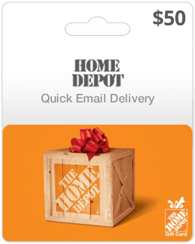 $50 Home Depot Gift Card