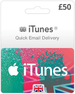 $50 UK iTunes Gift Card (Email Delivery)