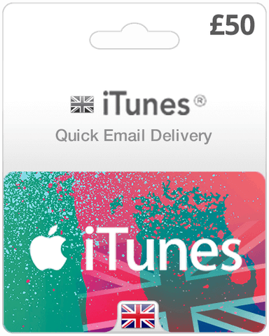 $50 UK iTunes Gift Card (Email Delivery)