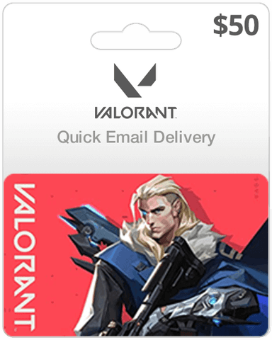 $50 Valorant Gift Card - Email Delivery