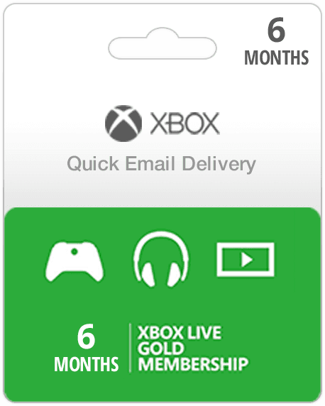 Xbox live gold 6 month deal sales
