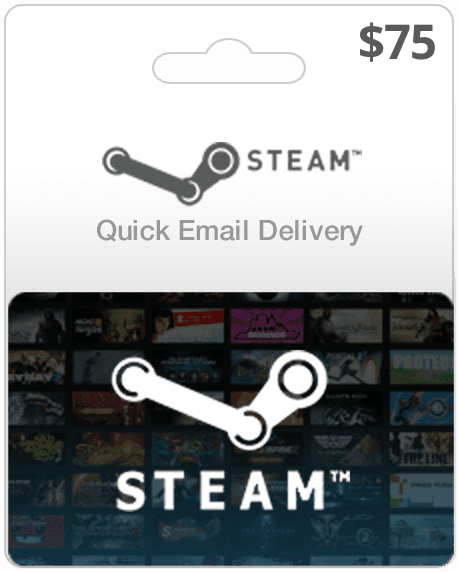 $75 Steam Gift Card (Email Delivery)