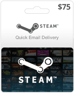 $75 Steam Gift Card (Email Delivery)