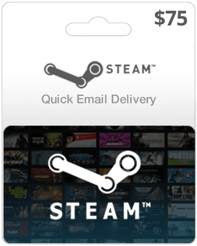 $75 Steam Gift Card (Email Delivery)