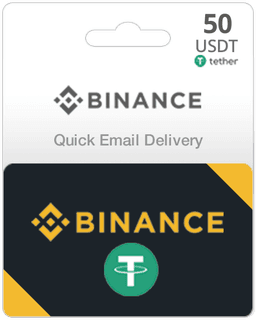 50 USDT Tether Binance Gift Card