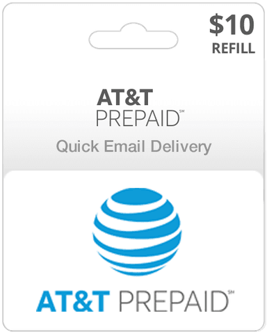 $10 AT&T Prepaid Gift Card