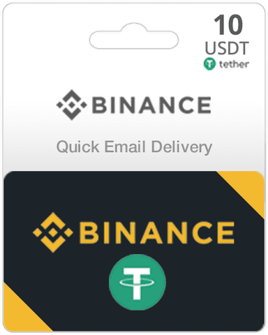 10 USDT Tether Binance Gift Card