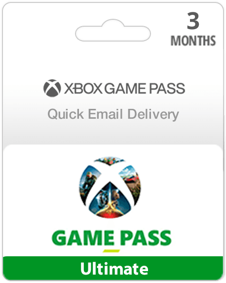 3 Month Xbox Game Pass Ultimate w/ Xbox Live