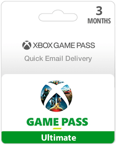 3 Month Xbox Game Pass Ultimate w/ Xbox Live