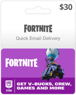 $30 Fortnite V-Bucks Card - Email Delivery