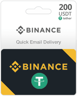 200 USDT Tether Binance Gift Card